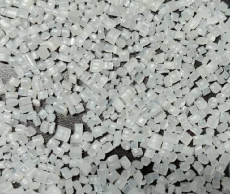 Liner scrap reprocessed granules for shrink film, liner blowing and packaging