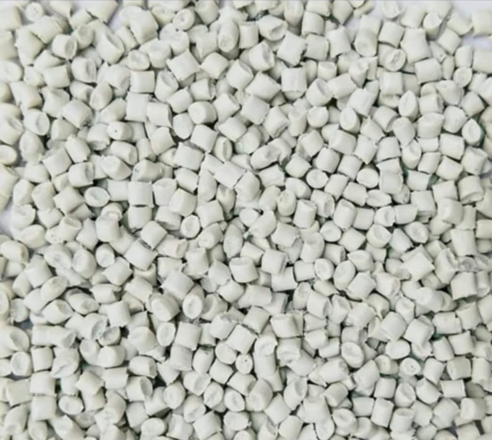 Post-consumer recycled polypropylene raffia granules, extrusion grade